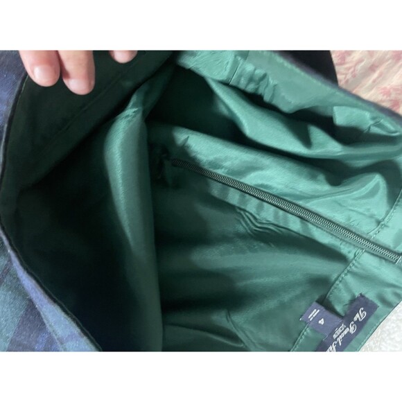 J.Crew tartan Plaid Pencil Skirt Wool 4 - Picture 6 of 6